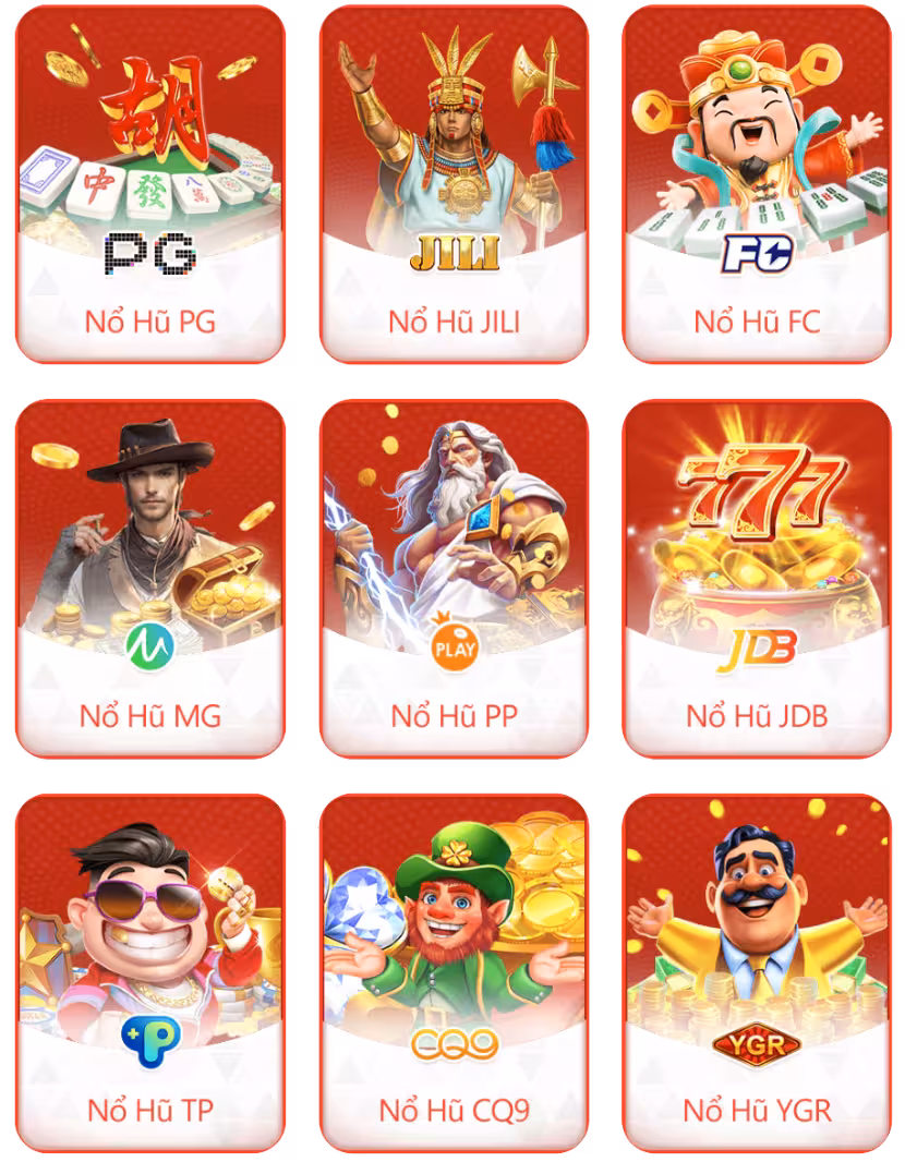 Sảnh game Nổ hũ YU88